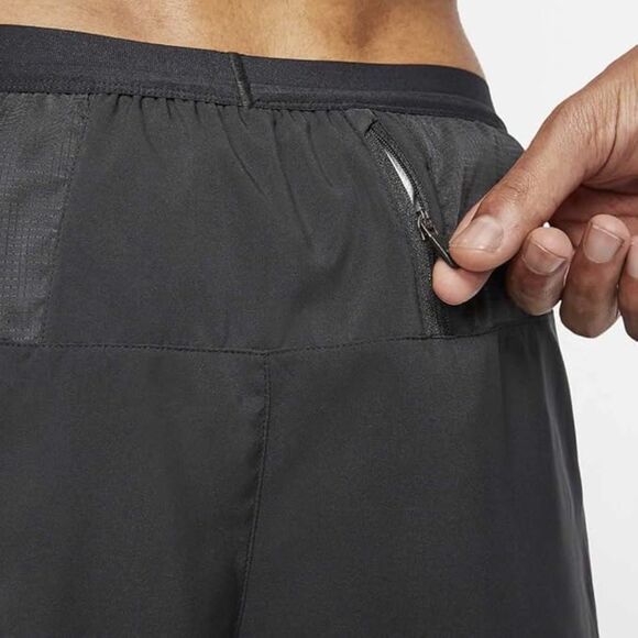 Nike Men's 5" 2-in-1 Running Shorts Flex Stride (Black/Black, Small) CJ5467-010 - Picture 5 of 5